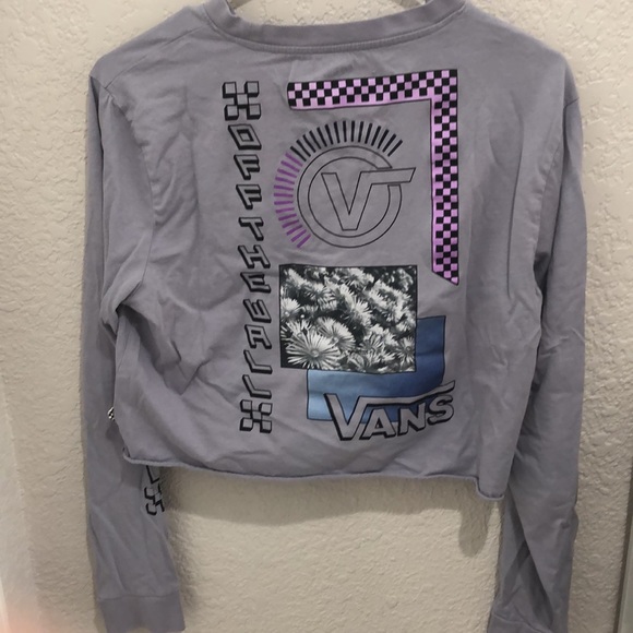 Vans Tops - Cropped women’s vans long sleeve shirt